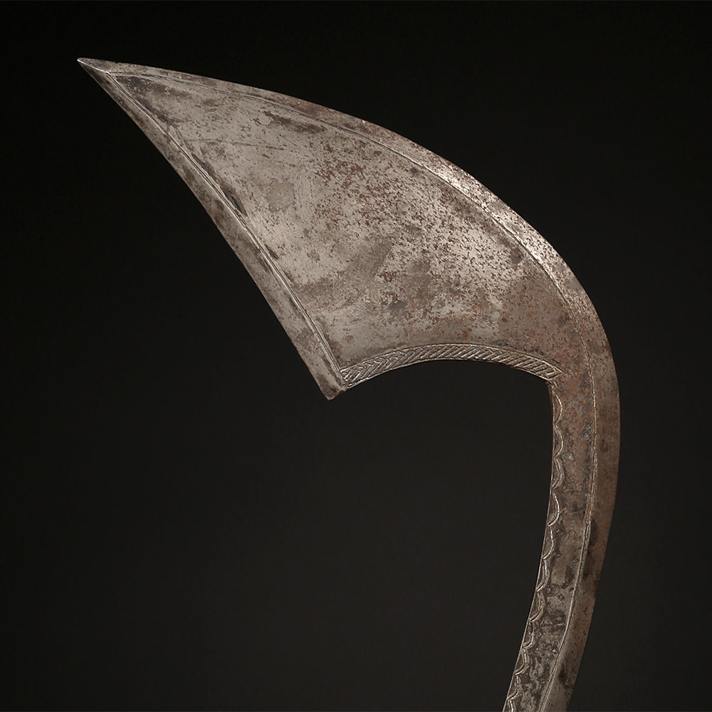 Inauthentic Crownless Throwing Knife Banda, Central African Republic / D.R. Congo