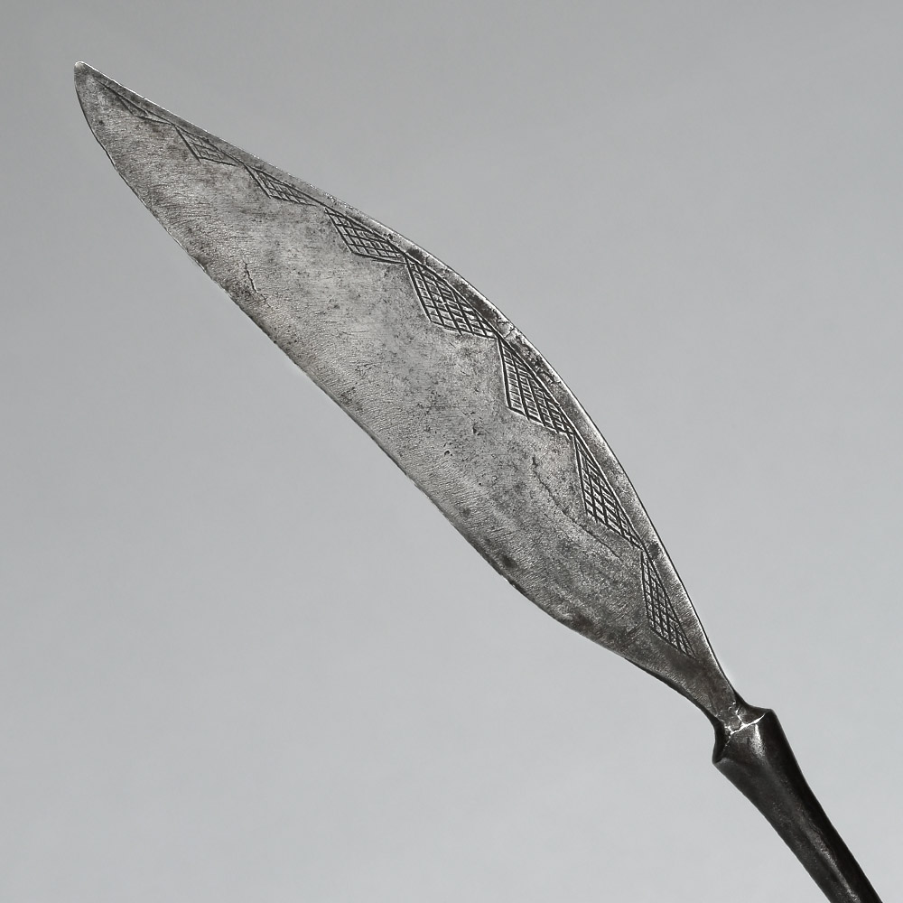 Miniature Asymmetrical Knife, Luba / Songye, D.R. Congo