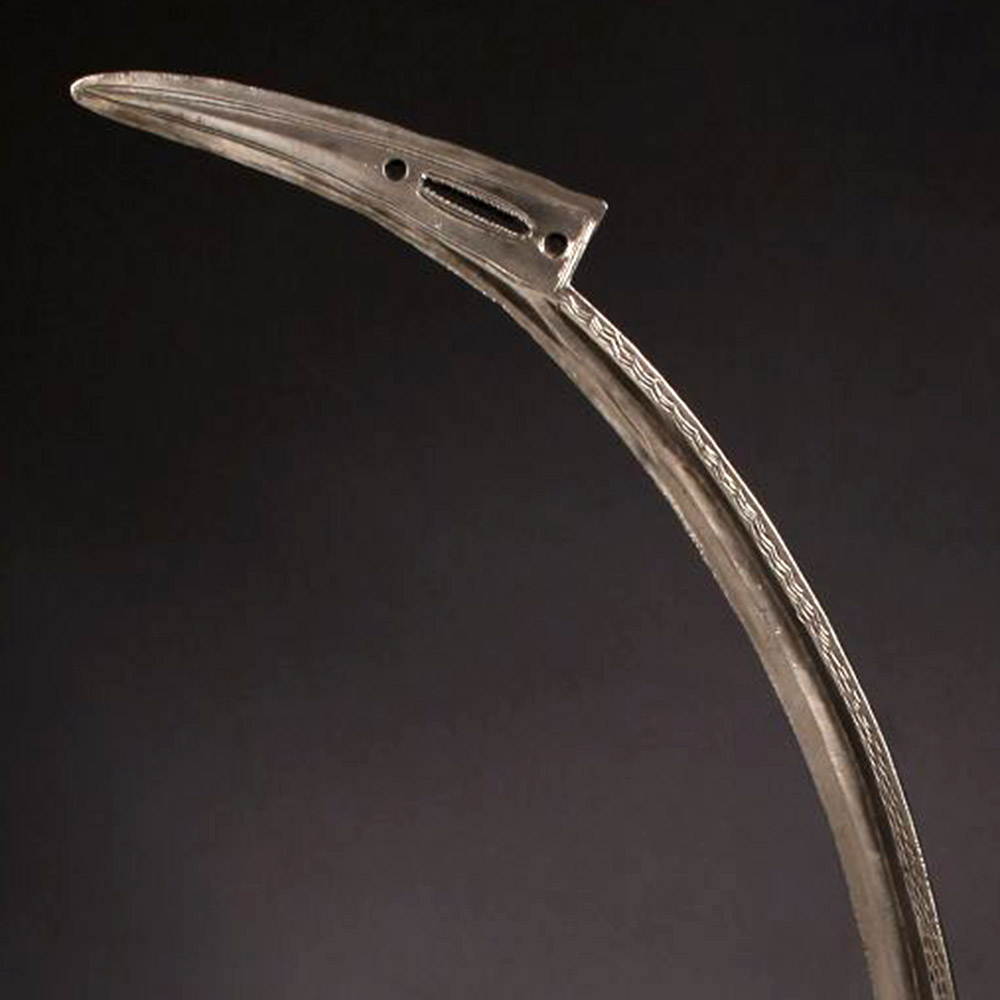 Long Sickle Blade, Bandia / Binja / Benge / Zande of the Rafaï Sultanate