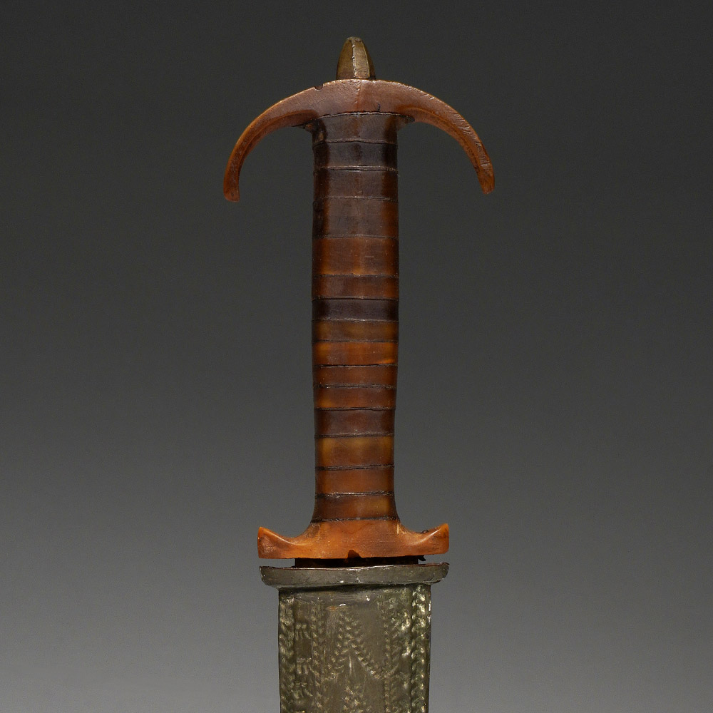 Curved Dagger with Sheath Eritrea, Sudan